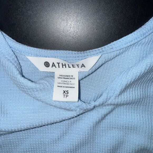 Athleta Wind Down Sleep BUNDLE Blue Size XS Tank & Small shorts SET* - Picture 8 of 10